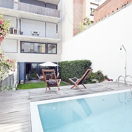 My Space Barcelona Private Pool Garden Extérieur photo
